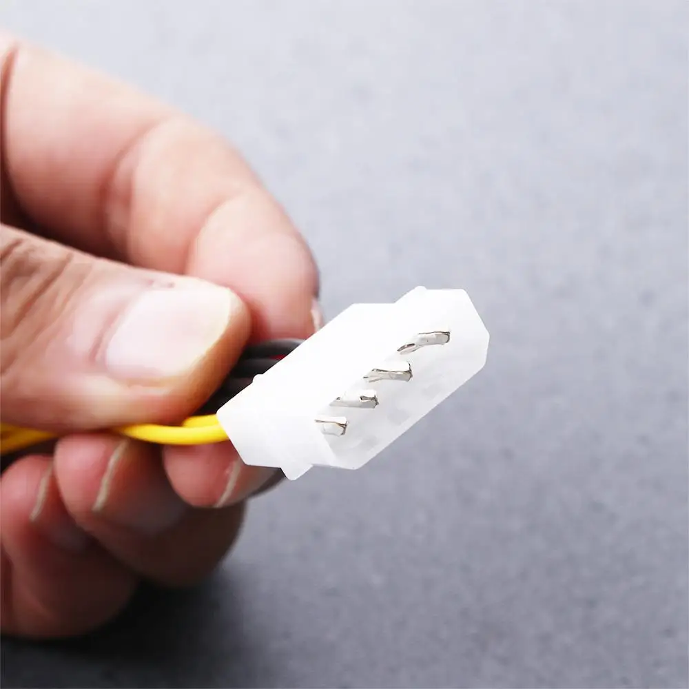 IDE - 2 Serial ATA オス-メス変換アダプター 電源延長コード SATA電源ケーブル ハードドライブ電源ケーブル SATAアダプターケーブル