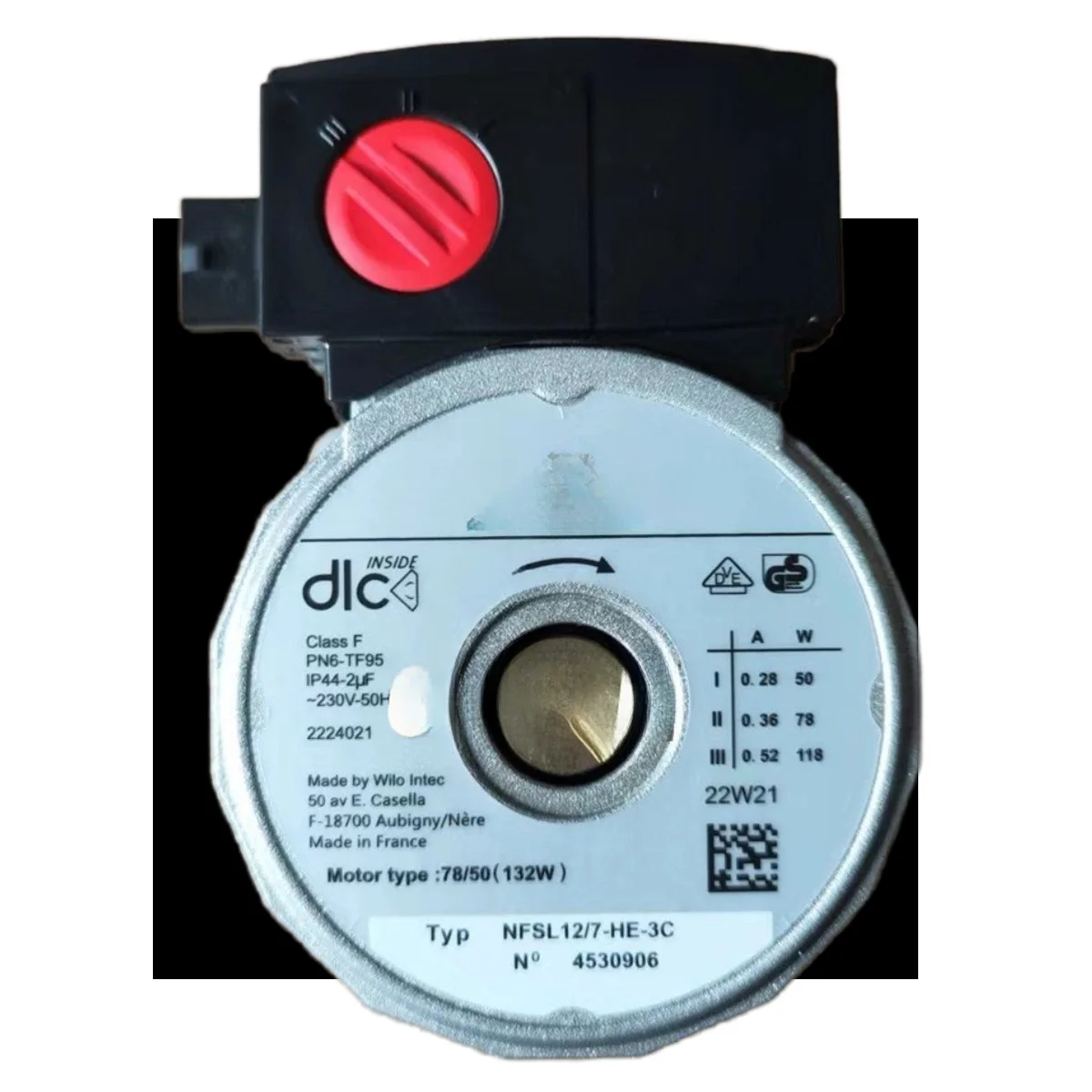 Wall-Mounted Boiler Water Pump Booster Circulation Pump 82W External Capacitor Gas Boiler Water Pump