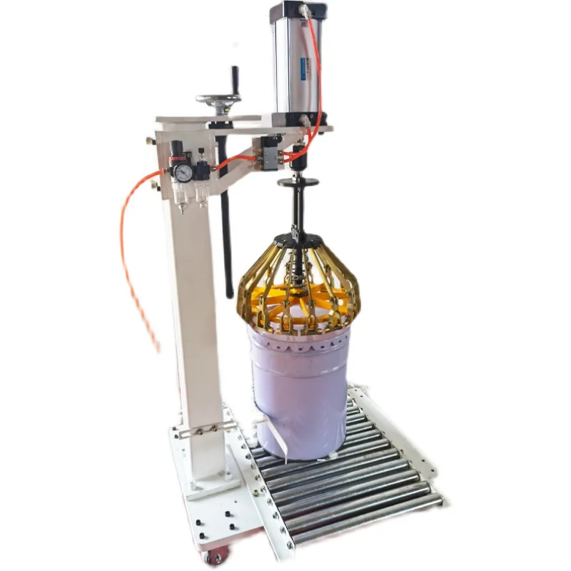 

1820L paint barrel sealing pliers/latex paint barrel/pneumatic desktop sealing machine sealing machine/filling machine chuck