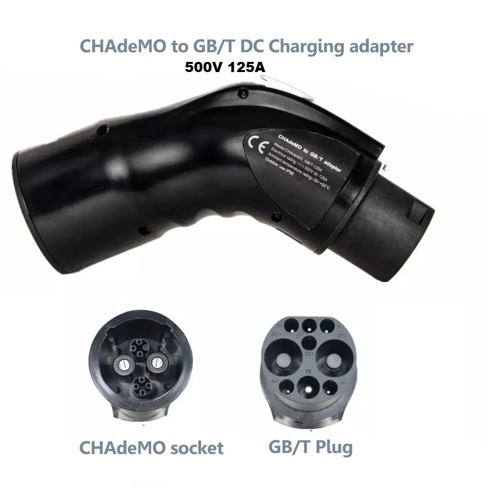 EV Adaptor To GBT Adapter For Electric Car Charger To GBT Fast Charging Adapter For VW ID4 ID6