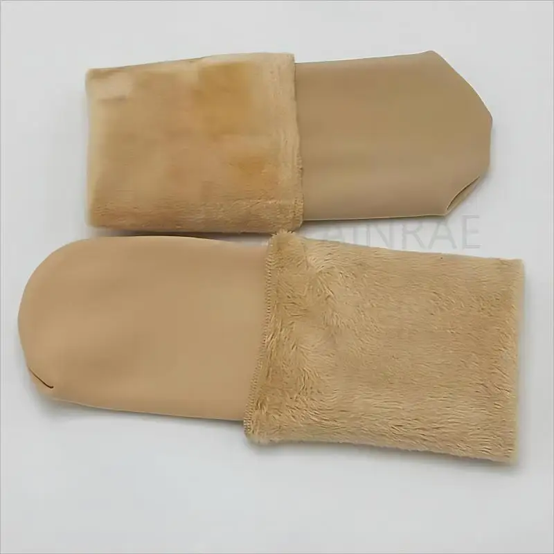 2pcs Prosthetic Calf Sleeve Leg Below Knee Comfortable Thickened Warm Fleece Cover Liner Stump Socks for Amputees