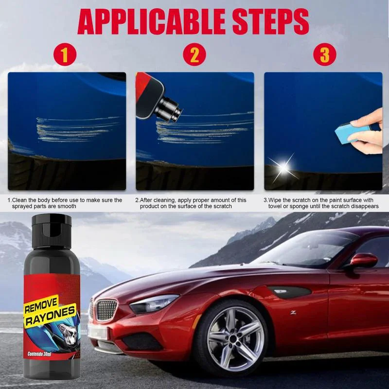 30ml Universal Car Scratch Repair Tool Scratches Repair Polishing Wax Sponge Anti Scratch Cream Paint Scratch Remover Care