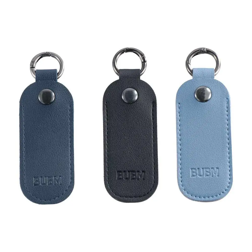 Gift Metal Car Key Holder Car Keychain USB Flash Drive Business Storage Bag U Disk Pouch Pendrive Protective Cover Key Ring