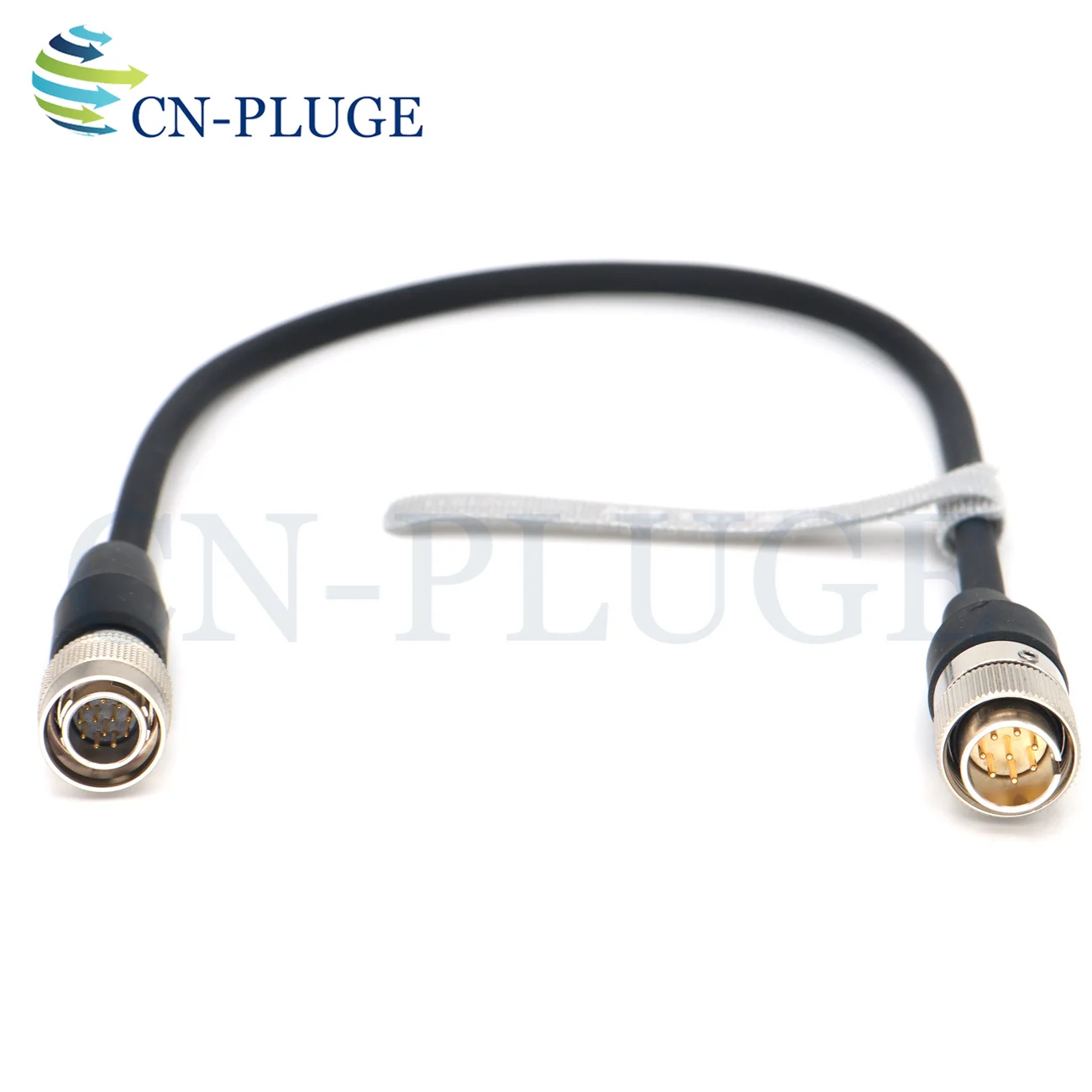Canon-Fuji Camera Lens Control Line, Professional Broadcast Grade, Wide Angle Plug, 8Pin to 12Pin