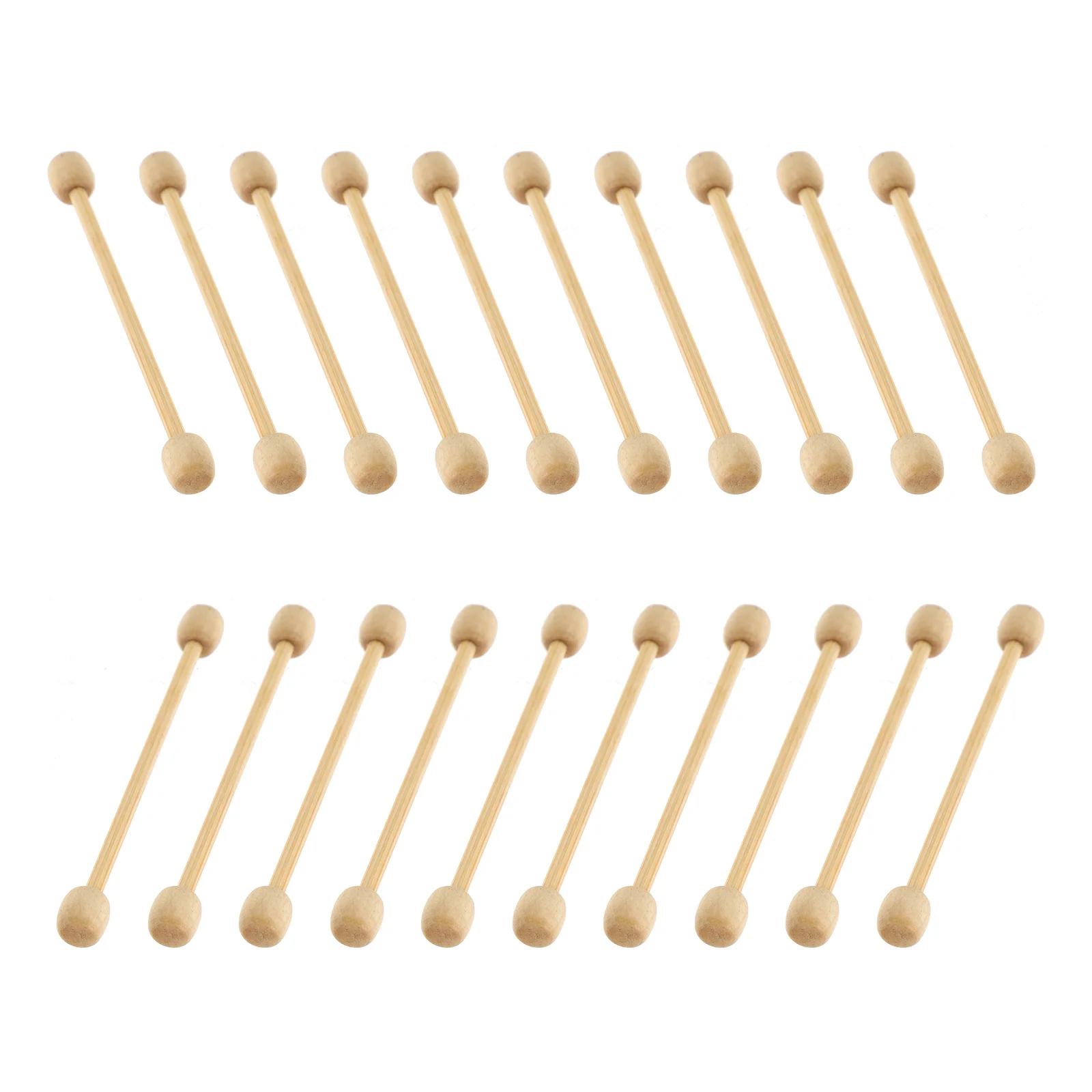 

20Pcs Wooden Tapestry Hanging Poles Mini Rods for Small Flags Banners DIY Tapestry Accessories Horizontal Rods