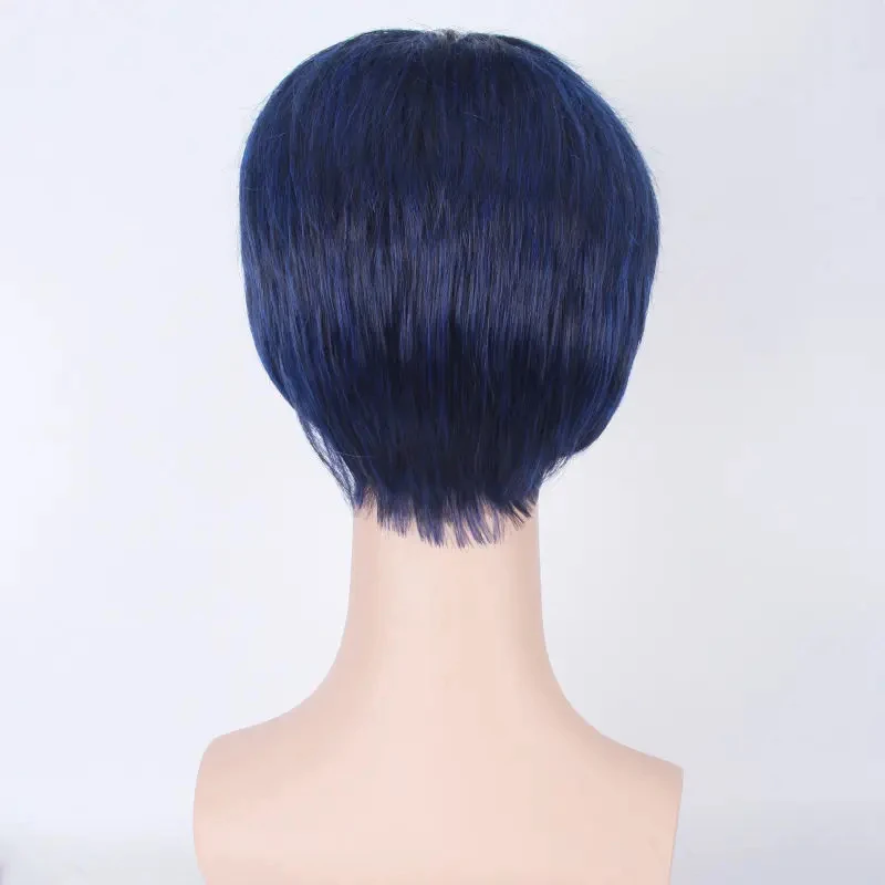 ◢ Peluca de Cosplay de Aomine Daiki del Anime Kuroko No Basuke GAKUEN 2026, Disfraz de Baloncesto de Alta Calidad para Fiestas de Halloween ◢ *%
