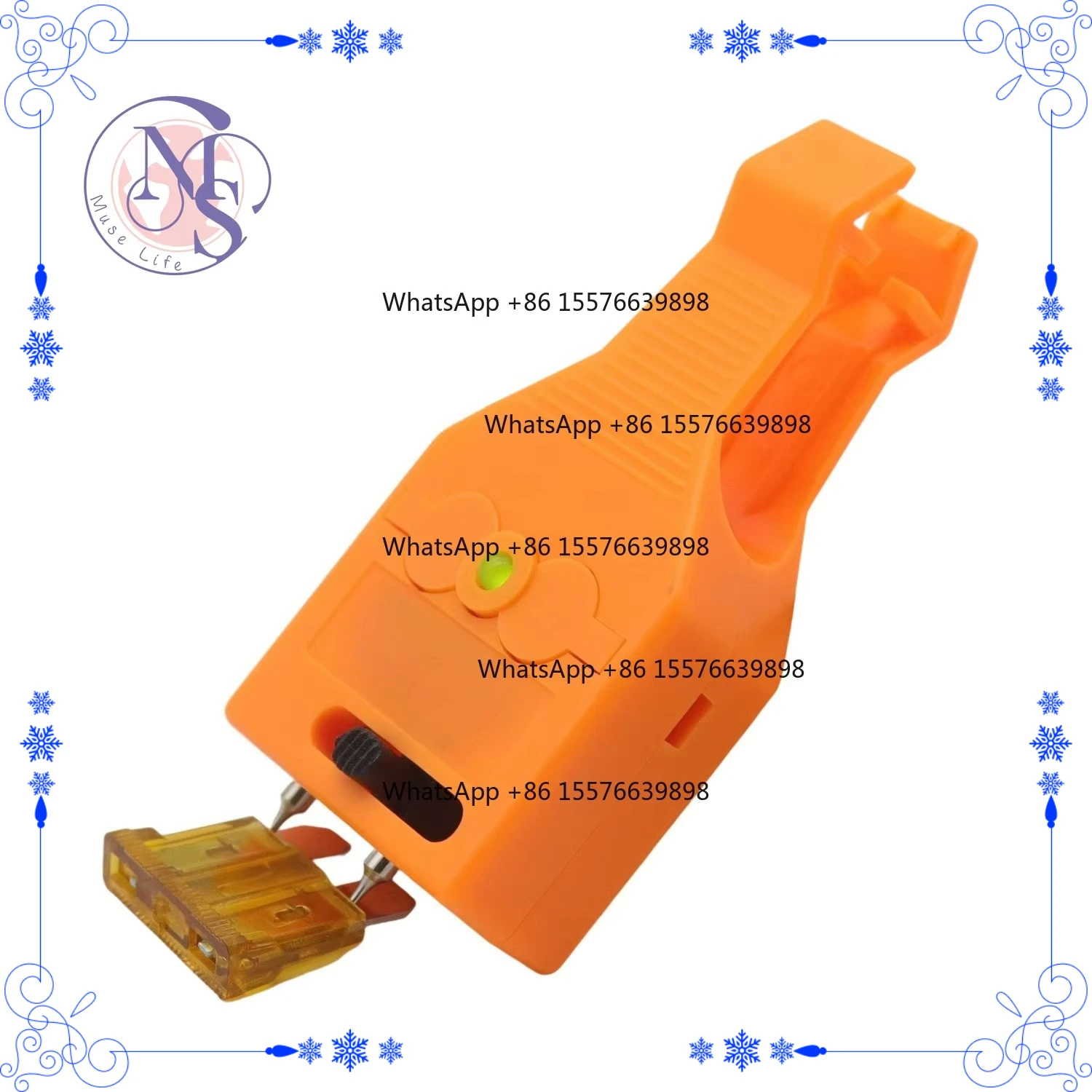 Fuse Tester & Puller, Light Indicator Probe, ATO ATC Fuse Testing Tool