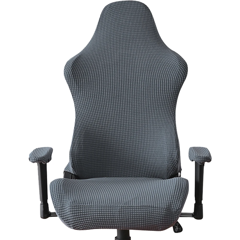 

1Set Stretch Chair Cover for Computer Room Gaming Chair Washable Elastic Protector Slipcover Anti Scribble