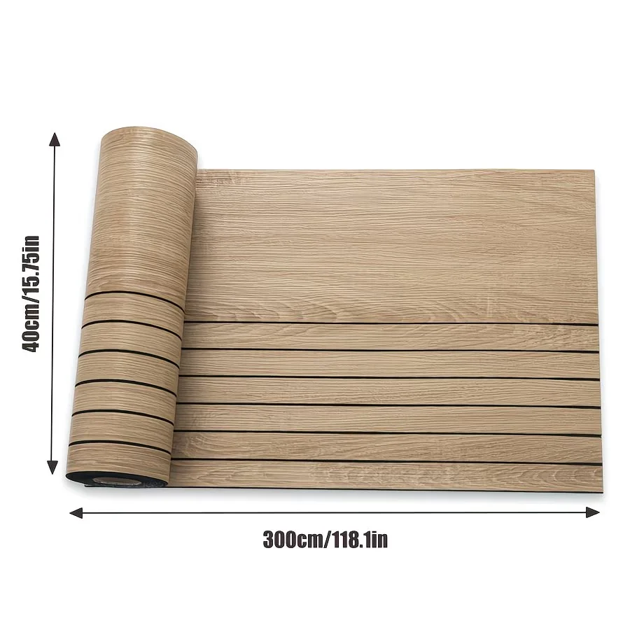 1 Roll 118.11INCH Self-Adhesive 3D Wood Grain Wall Panels,Vintage Wood Grain Striped Self-Adhesive Wall Panels, DIY Home Decor