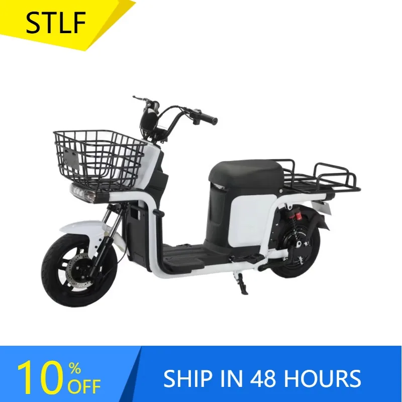 Zuimi High-end Electric Motorcycle With Brushless Motor, LED Lights, And Rear Cargo Rack, Ideal For Delivery Riders.