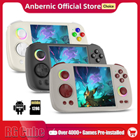 ANBERNIC RG Cube Retro Handheld Game Console Android 13 System Unisoc T820 Processor 3.95 Inch IPS Touch Screen 5200mAh Battery