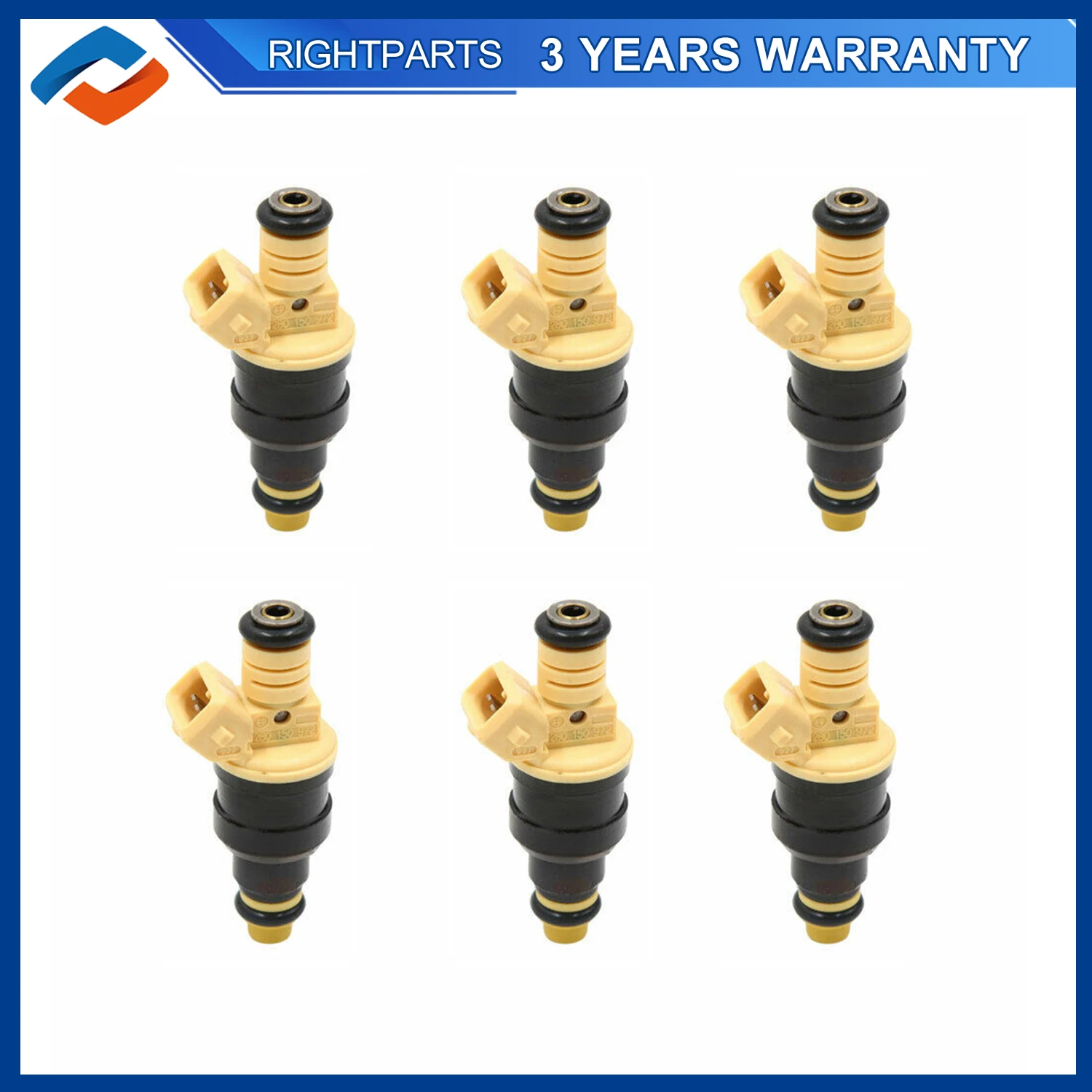 

6PCS 0280150972 Fuel Injectors For Ford RANGER/EXPLORER 4.0 V6