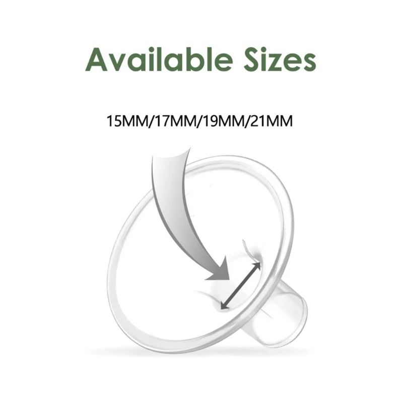 New 15/17/19/21mm Convenient Three-Way Connector Three-Way Breast Adapter Plastic Adapter Optimize Milk & Output