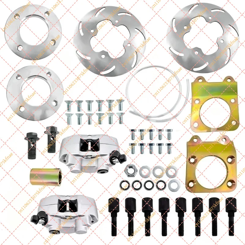 Front Disc Brake Conversion Kit for TRX 300 350 450 500 Fourtrax Rancher Foreman Rubicon Rincon ATV