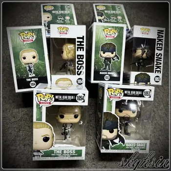 合金裝備:食蛇者 Funko POP 裸蛇 The Boss 手辦模型玩具收藏可愛娃娃驚喜禮物 12 最佳銷售 金屬齒輪可動人偶 - №12