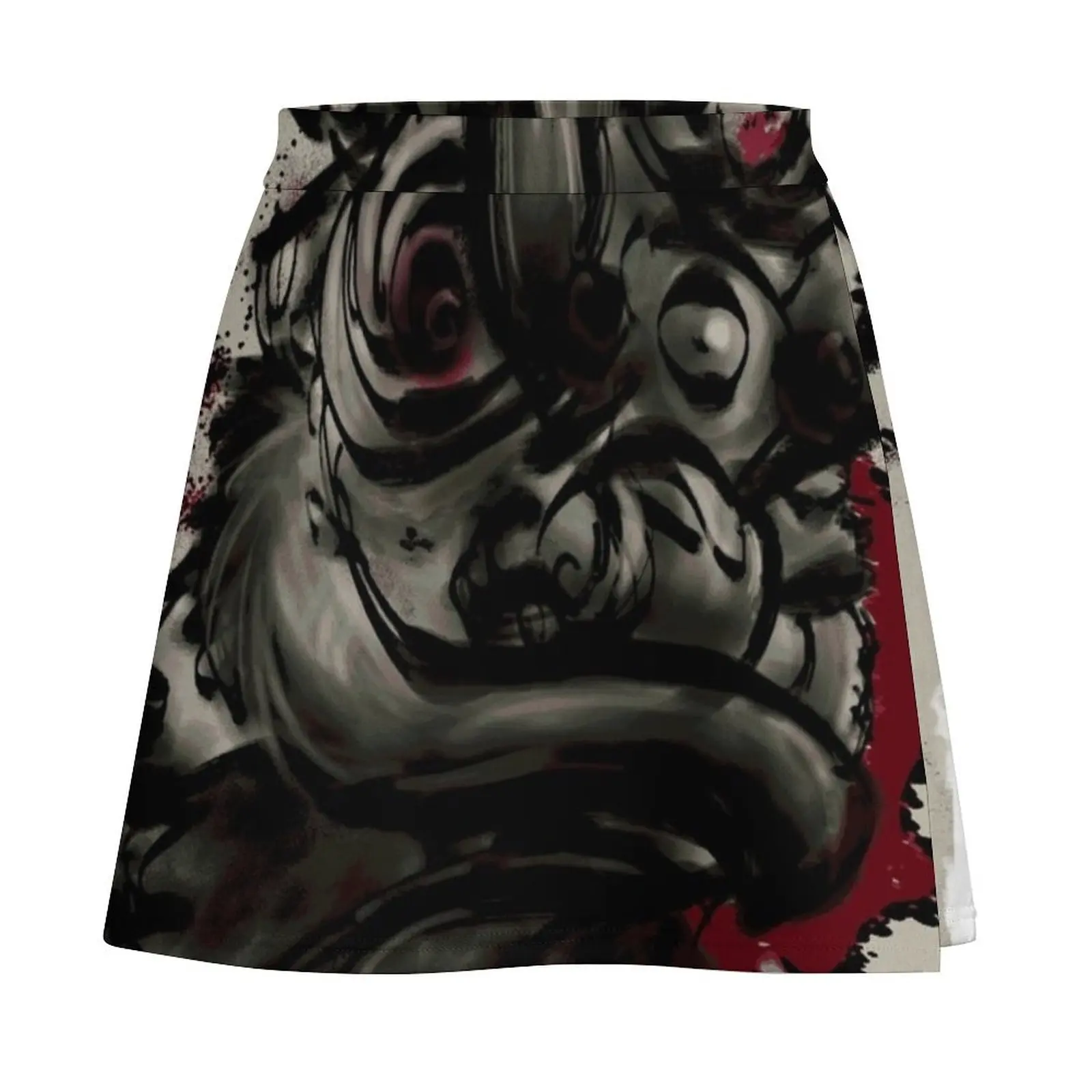 Lion Dance Mini Skirt korean style skirt for woman Mini Skirt