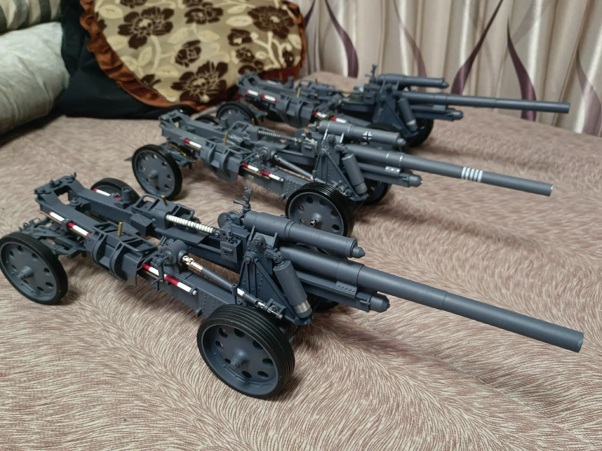 1/16 3D Printed WWII Sfh18 150mm Heavy Howitzer Model Military Collectible Decoration