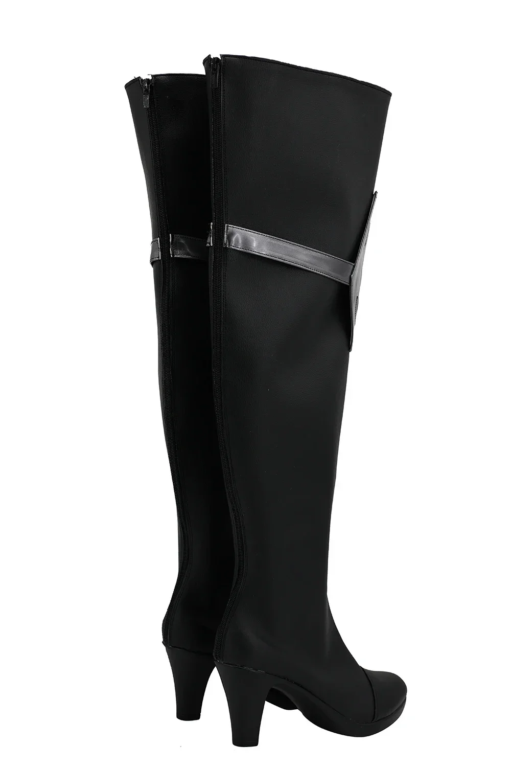 Niestandardowe buty Arknights Nearl Cosplay Czarne buty na wysokim obcasie Dowolny rozmiar