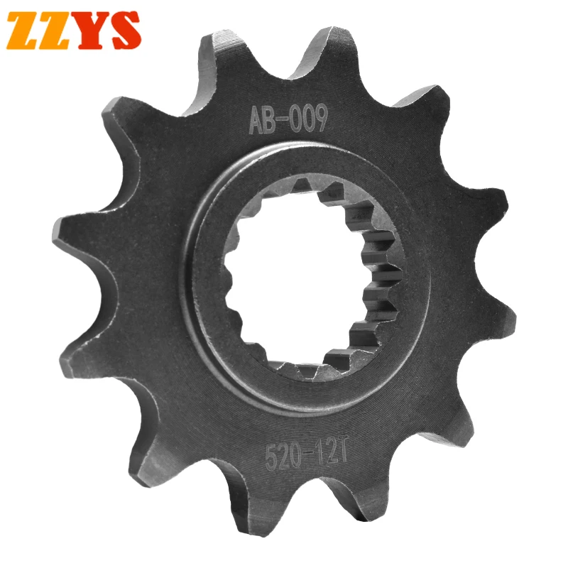 520 12T 12 Tooth Front Sprocket Gear Staring Wheel Cam For KT Off Road 350 Freeride 350 2012-2017 2016 250 Freeride F 2018 2020 image 4