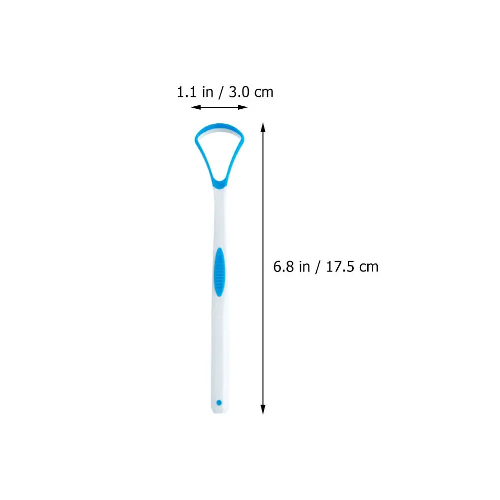 2Pcs Tongue Cleaner Scraper for Adults Effective Halitosis Solution Remove Thick Tongue Coating Food Debris Oral Health
