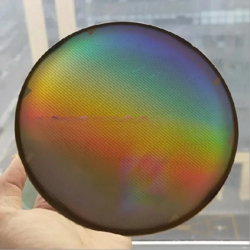 Semiconductor Silicon Wafer 12 inch CPU Wafer Silicon Science Technology Pendulum Piece Birthday Gift Photoetching Circuit Chip