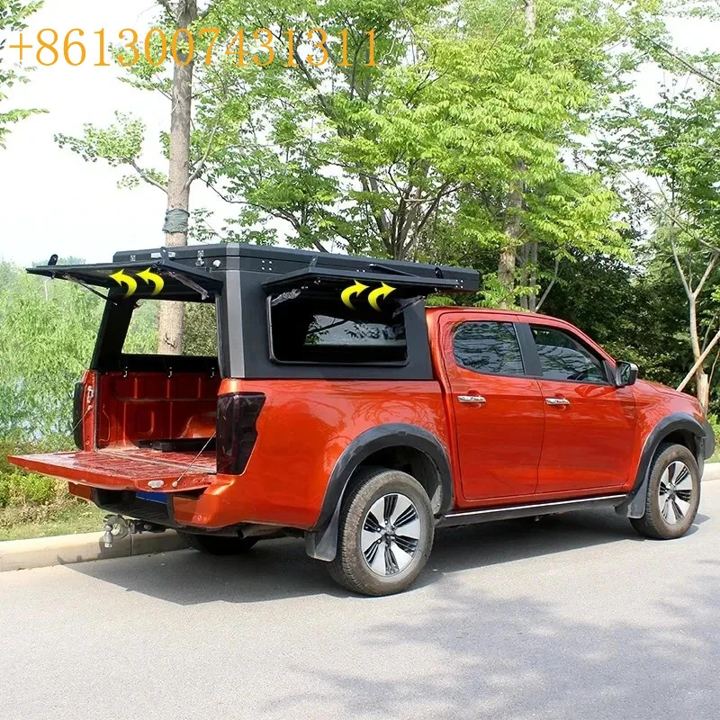 Modified Aluminum Pickup Canopy Roof Tent Hardtop Topper Fit L200