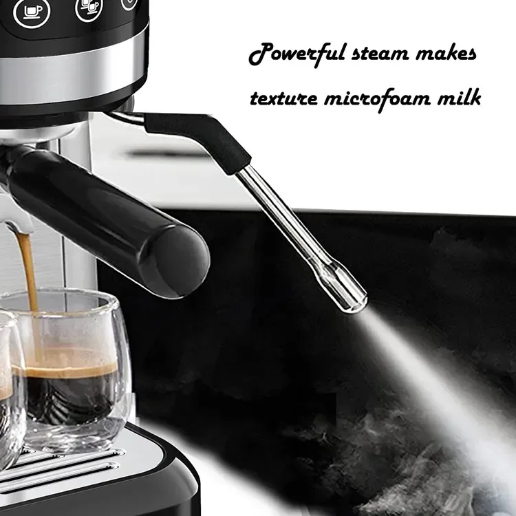 Espresso Coffee Maker Machine Multi 3 in1 Express Cappuccino Commercial Restaurant Office Cafe Coffee Machine With Grinder