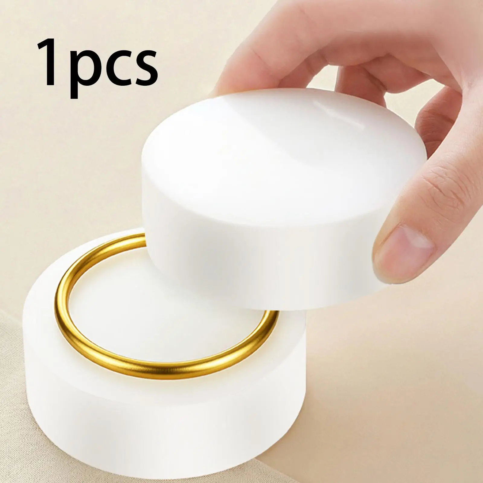 

Portable Bangle Shape Corrector Jewelry Repair Tool Nylon Flattening Sturdy Easy for One Step Looper Tool Jewelry