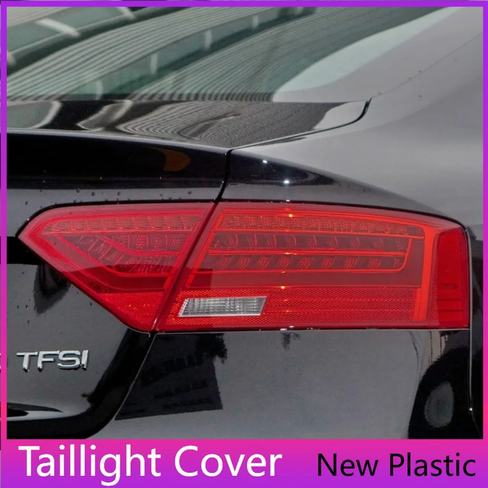 

For Audi A5 2012 2013 2014 2015 2016 Year Rear Taillight Cover Transparent Lampshade Tail Light Lens Shell Body Kit Accessories
