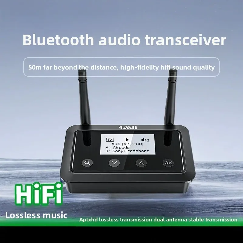 

Bluetooth adapter external audio 5.0 wireless bluetooth transmitter receiver b03+