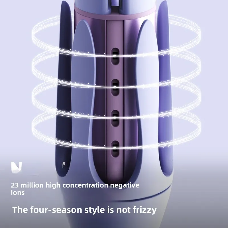 لفة كبيرة الحجم من الأيونات السالبة، شكل دائم 40 مم، قطعة أثرية لتجعيد الشعر بموجة كبيرة