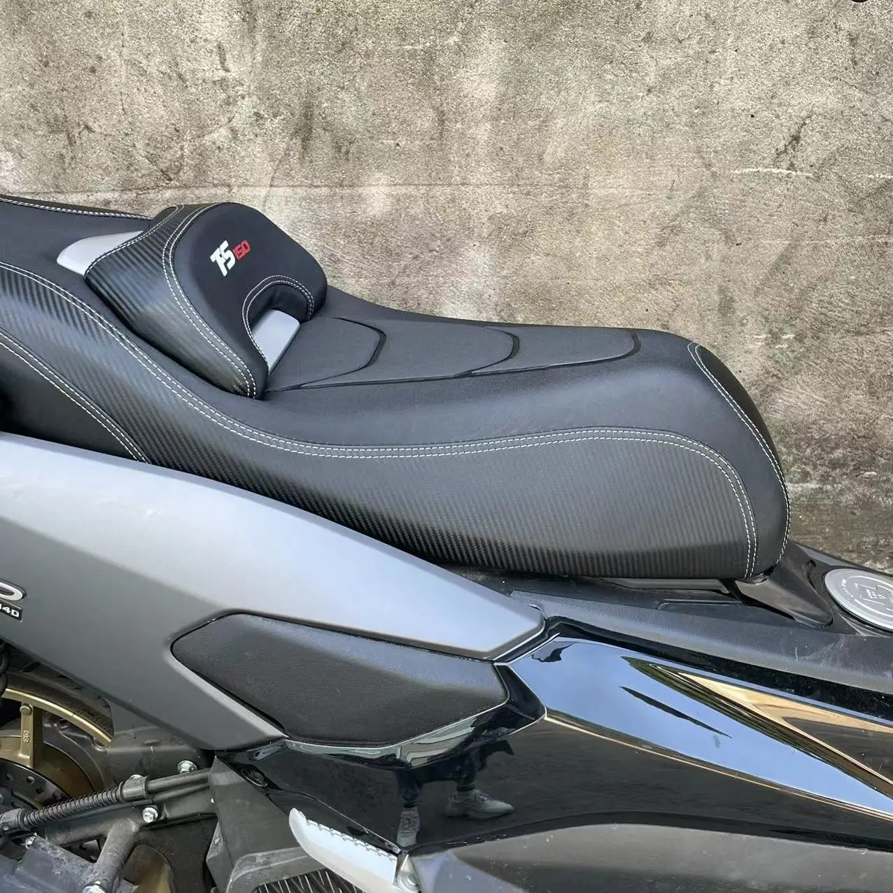 Zmodyfikowany motocykl część zamienna wodoodporna komfort skóra nmax seat mat pad poduszki oparcia siedzenia dla Yamaha NMAX155 2016-2019