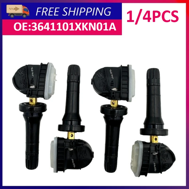 

Датчик давления в шинах (TPMS) 3641101XKN01A для Haval DARGO, GreatWall POER, Tank 300 (2021-2022), 433 МГц, 1/4 шт.