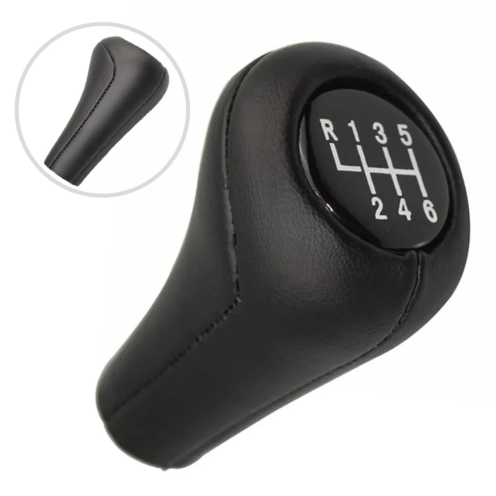 PU Leather and Metal Gear Shift Knob for BMW Ideal Upgrade to Revitalize Your Vehicle's Interior Look and Feel