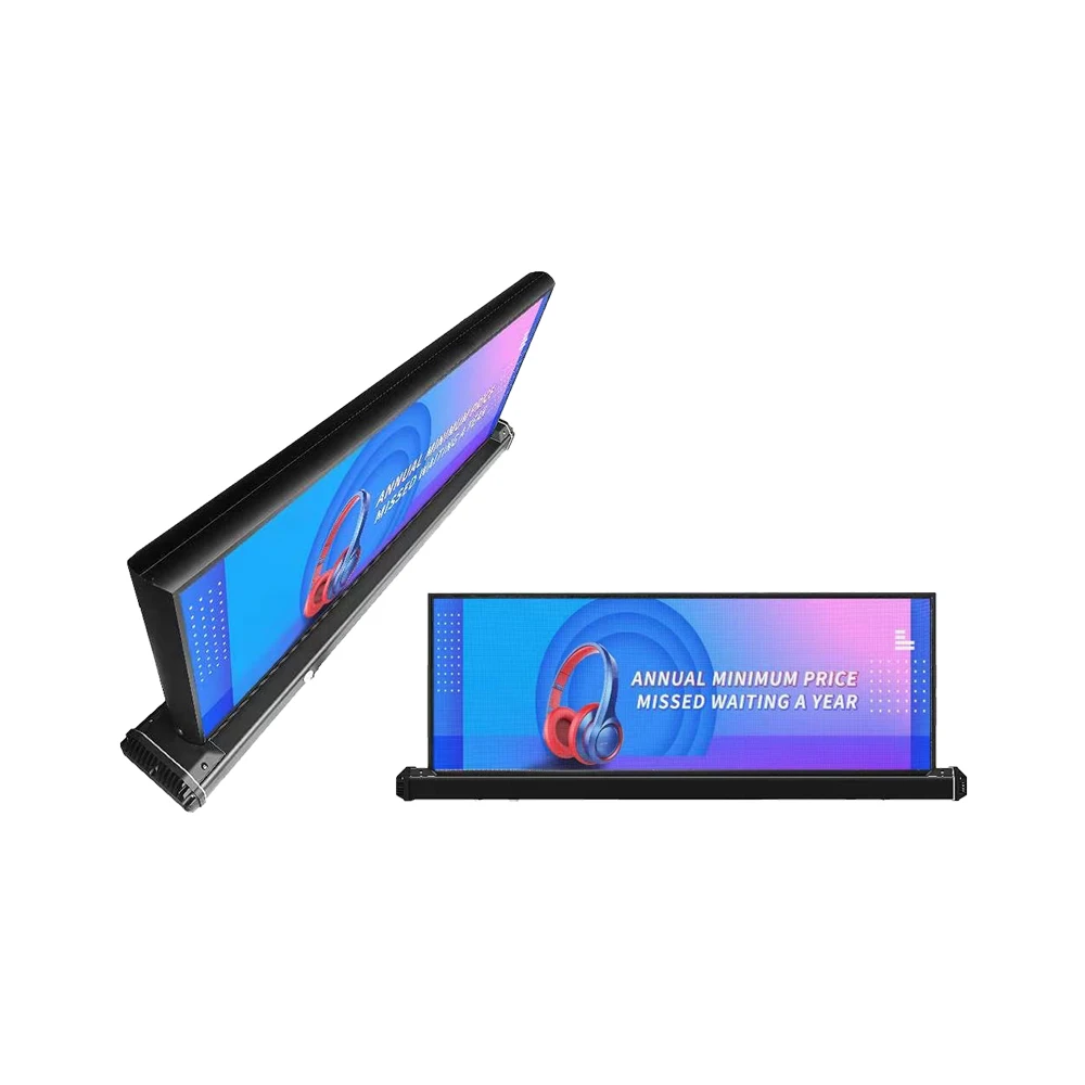 Pingcai High Resolution Taxi Roof  LED Digital Display Screen P2.5 P2 P5mm Car Led Display for Advertising