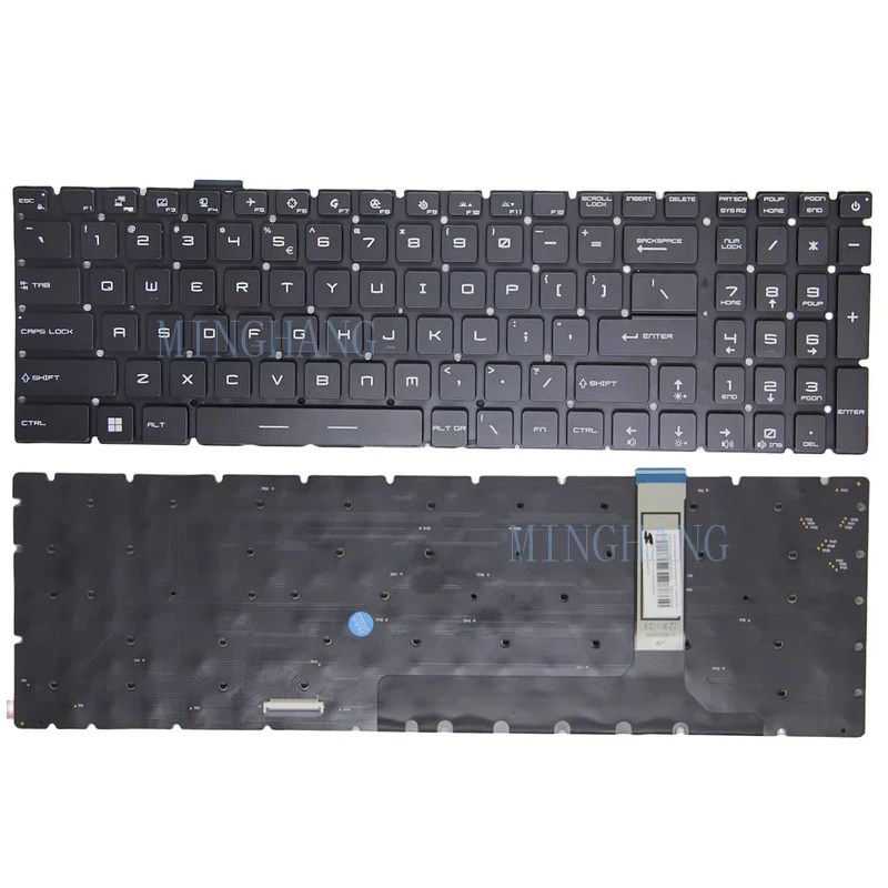 

M New for MSI Raider 17 Alpha 17 C7V/C7VG/C7VF MS-17KK Per-key RGB Backlit