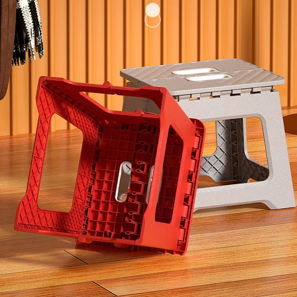 Draagbare Outdoor Kleine Kruk Opvouwbare Kruk Verdikte Plastic Zadelstoel Lichtgewicht Volwassenen Kinderen Voor Outdoor Kamperen & Vissen