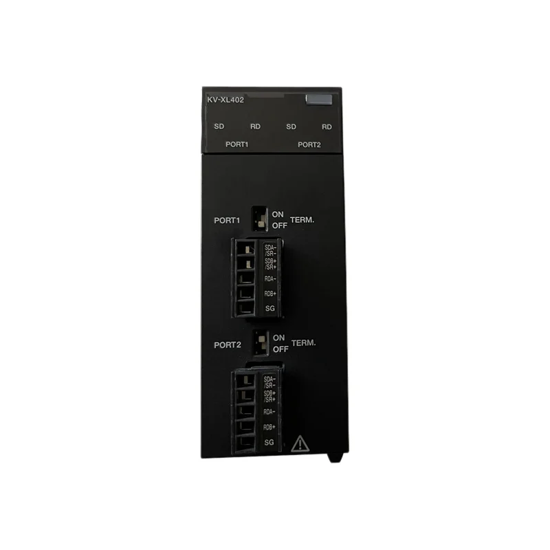 KEYENCE KV-XL402 KV-XL202 KV-LE21V PLC Programmable Controller Serial Communication Unit Used for Shutdown Alarm in Stock