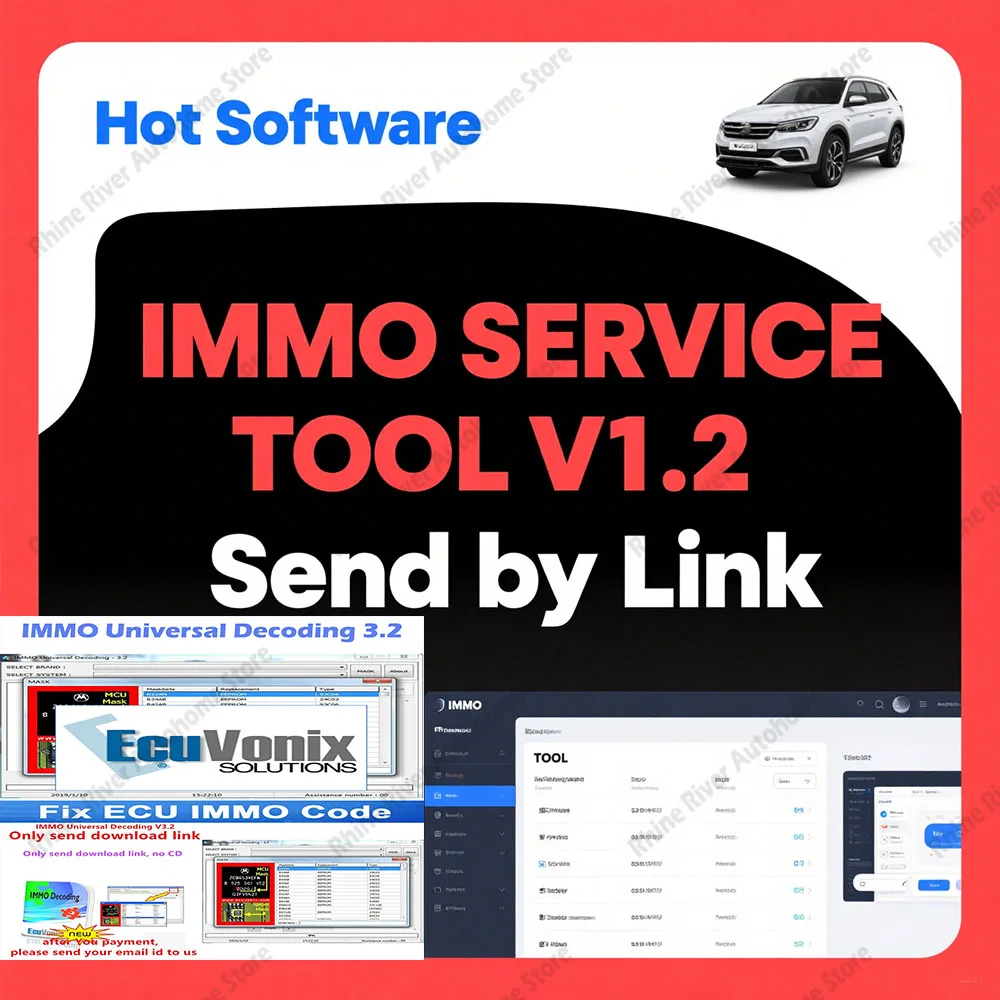 

Latest Hot EDC IMMO Service Tool V1.2 Car Repair Software PIN Code EcuVonix Decoding V3.2 Immo off Calculator BSI VDO Dashboard