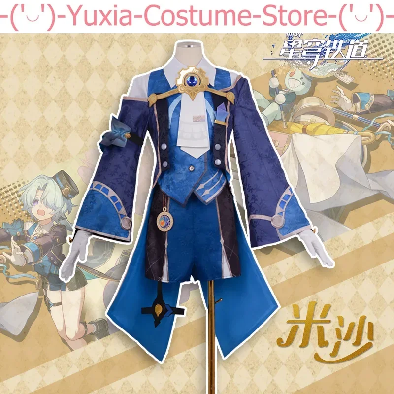 

Honkai: Star Rail Misha Men Cosplay Costume Cos Game Anime Party Uniform Hallowen Play Role Clothes Clothing