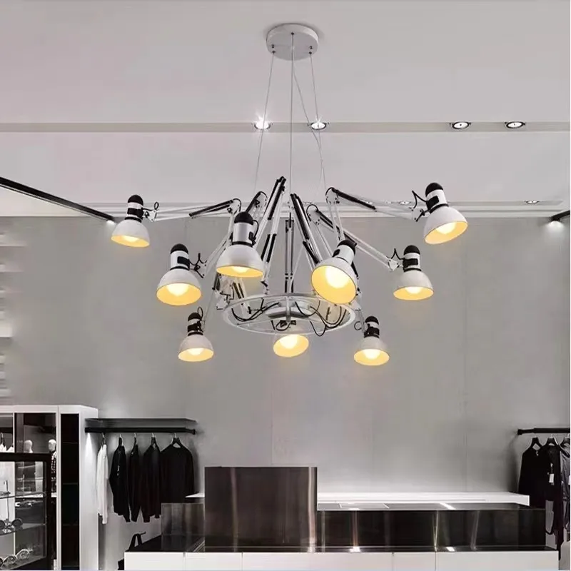 DEAR INGO Pendant Lamp LED Mutant spider lamp long arm adjustable Loft Living Room kitchen island dining hanging lights