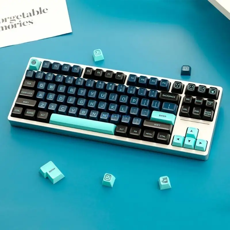 

583D Монстры Тема 160KYS SAPROFILE KEYCAP Двойной выстрел PBT Клавички для механических клавиатур
