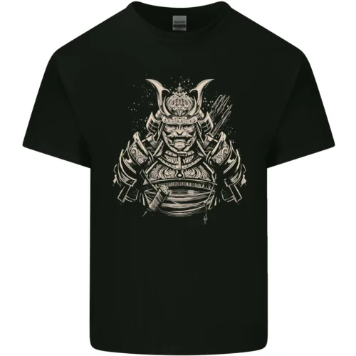 Ein Samurai Krieger Herren Baumwolle T-Shirt