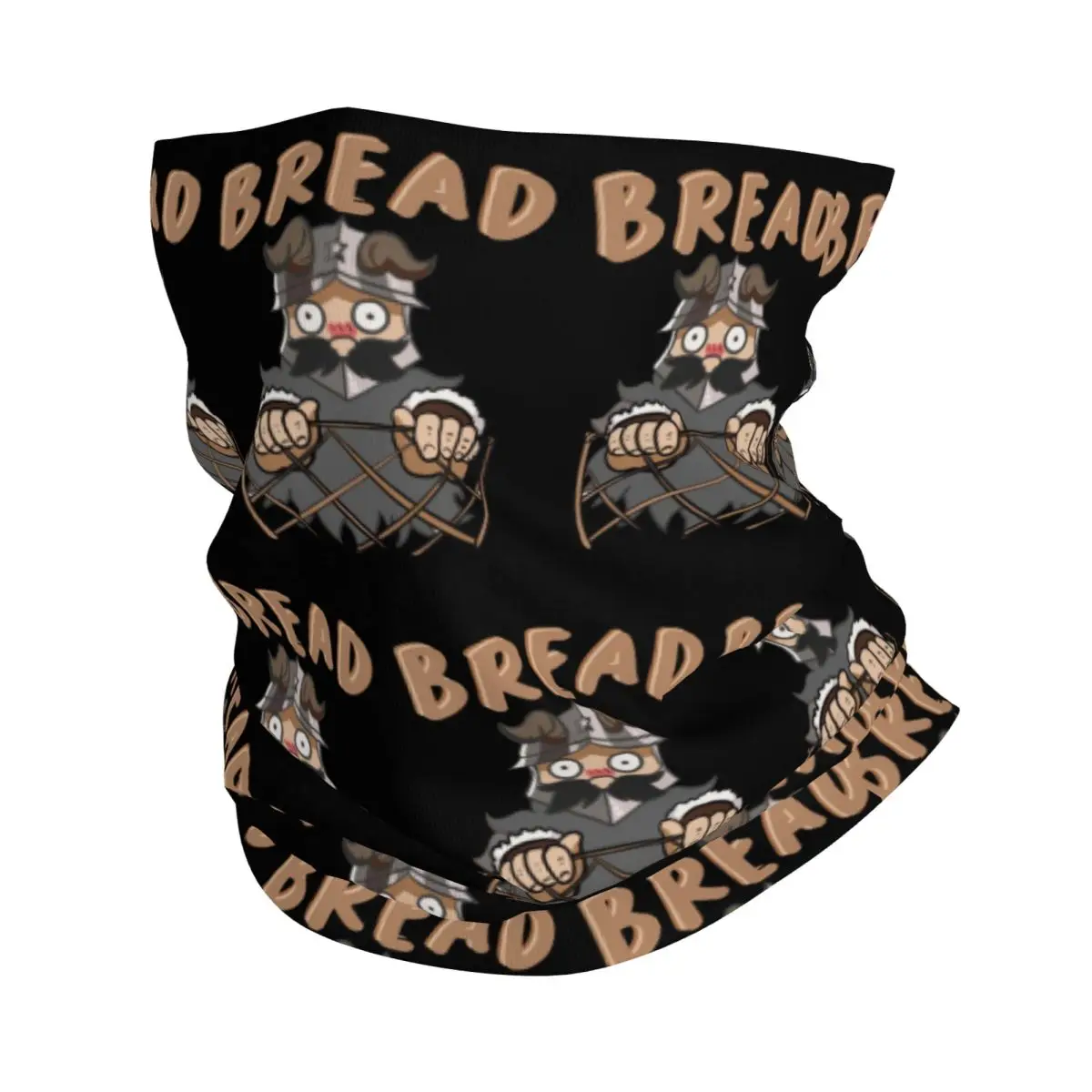 

I'll Make You Bread Dungeon Meshi Senshi Neck Gaiter Printed Unisex Face Mask Scarf Warm Headband Hiking Windproof