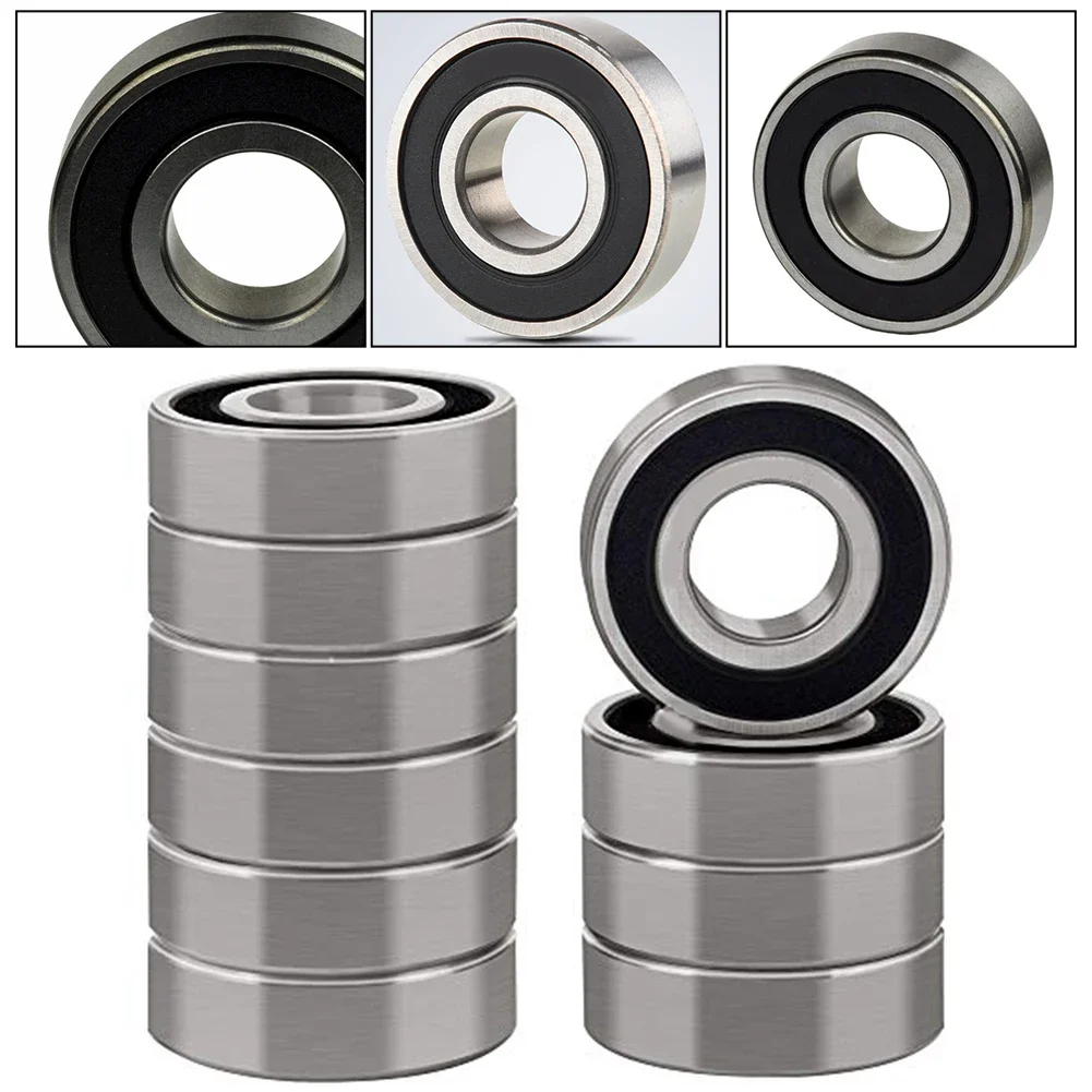 

10Pcs 6203-2RS Deep Groove Ball Bearing 17*40*12mm For Agricultural Machinery Bearing Precision Bearing Steel Hardware Replace