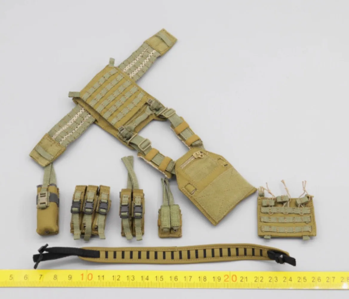 

Chest Hanging Set Model for ES GA1009 1/6 Scale Soldier BRAVO7-1 SAS Soap