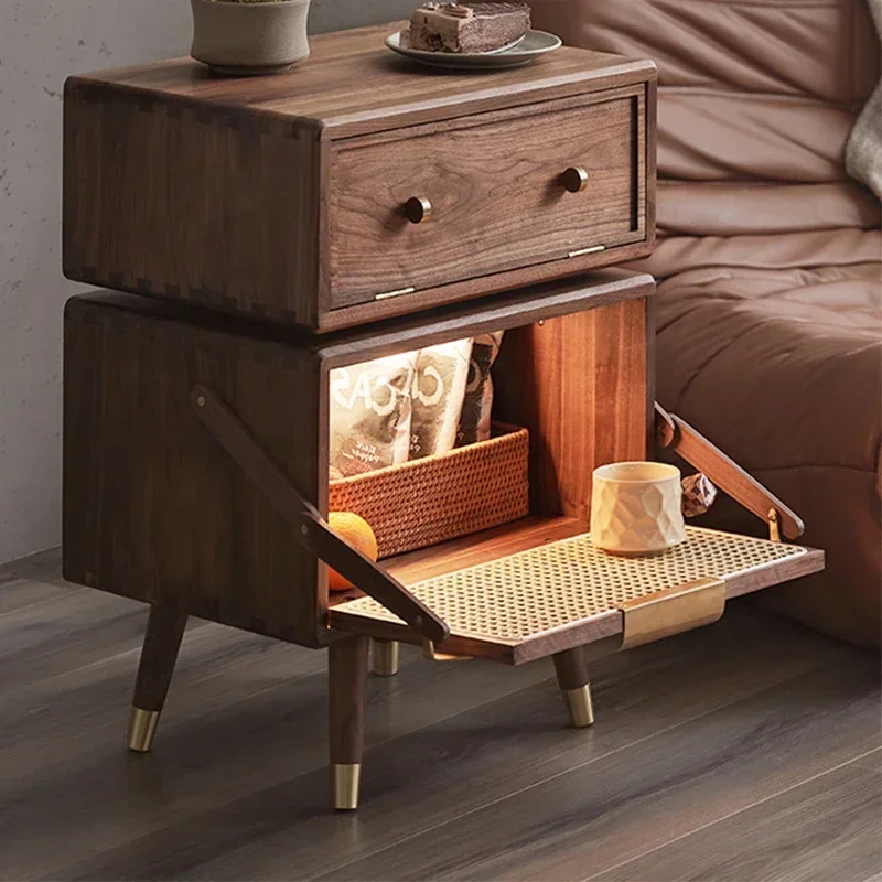 

Nordic Makeup Nightstands Narrow Kawaii Outdoor Aesthetic Small Bedside Table Luxury Mobile Table De Chevet Bedroom Furniture