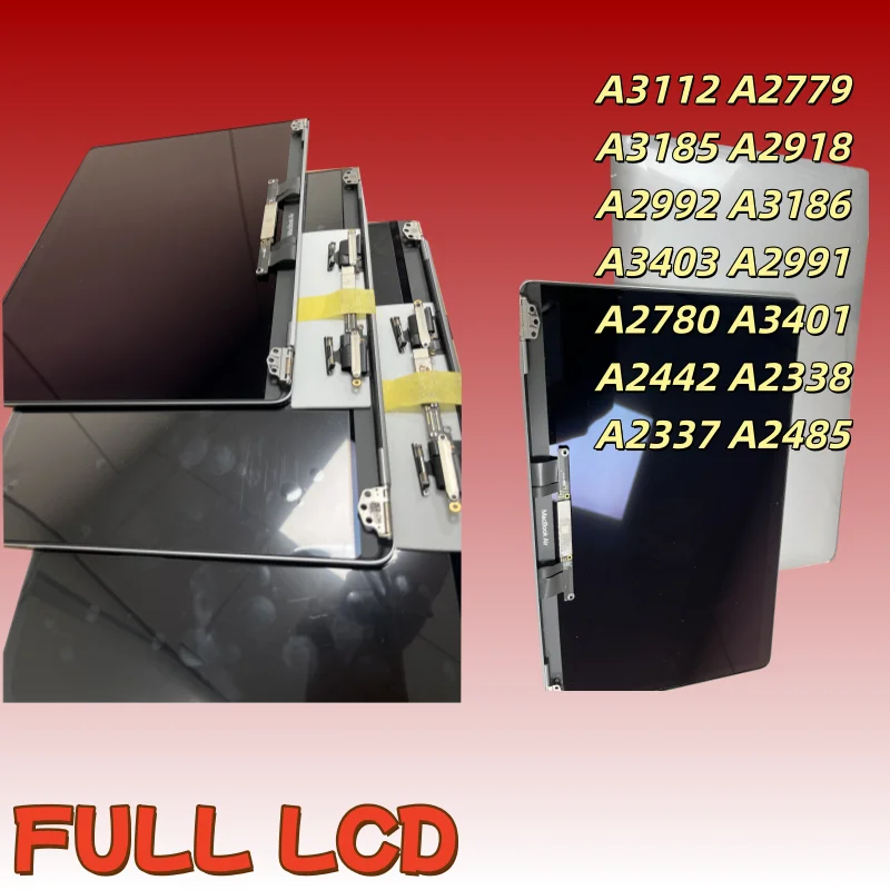 Macbook Retina LCD Screen Display Assembly A2991 A3112 New for A2337 A2338 A2779 A3185 A3186 A3403 A3401 A2780 A2992 Models