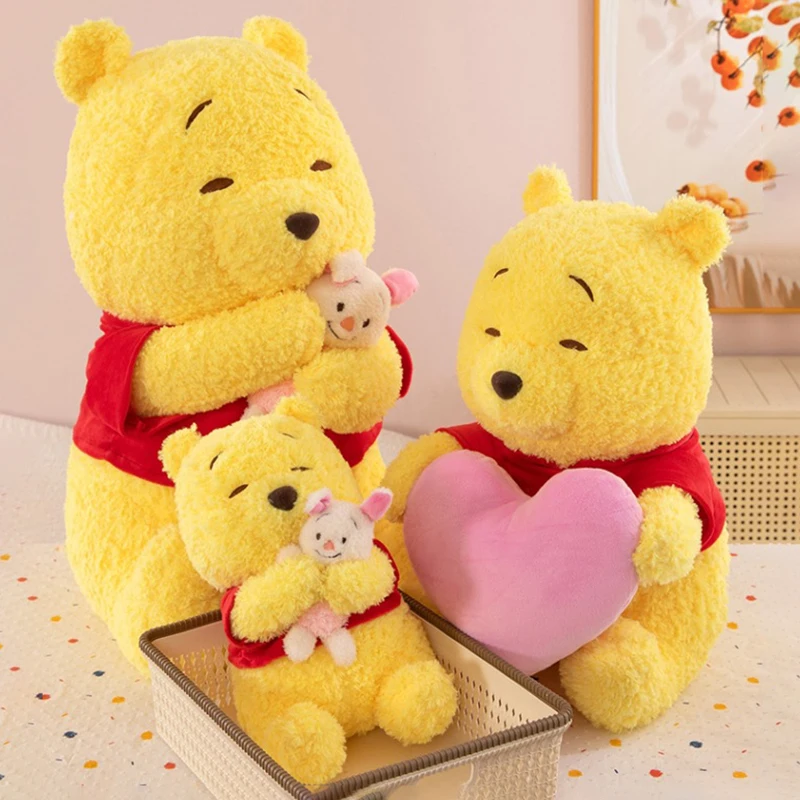 

Disney Винни Пух плюшевые игрушки Love Kawaii аниме плюшевая кукла 30-70 см поросенок медведь мягкая подушка подарки на день рождения для детей