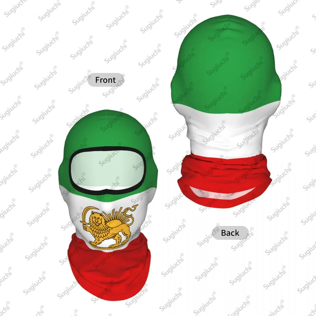 Iran Persia Lion Cycling Balaclava Full Face Ski Cover sun protective scarf Windproof Breathable Anti-UV Motorcycle Helmet Liner view 2